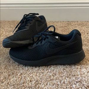 Black Nike sneakers